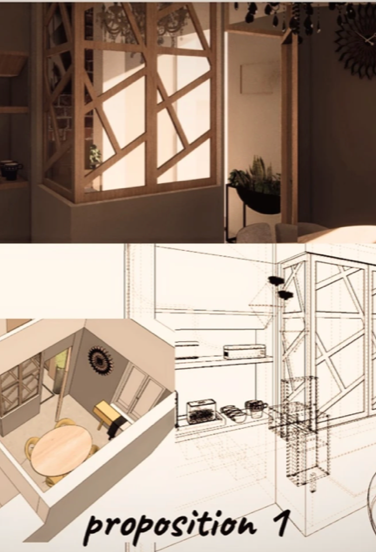 #sur mesure #agencement #claustra