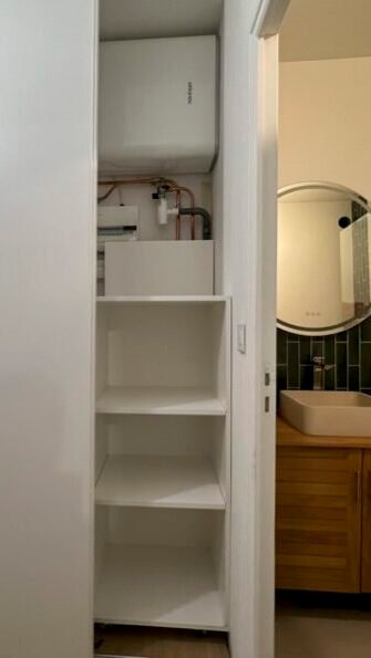 #dressing sur mesure porte coulissante mdf #réalisations